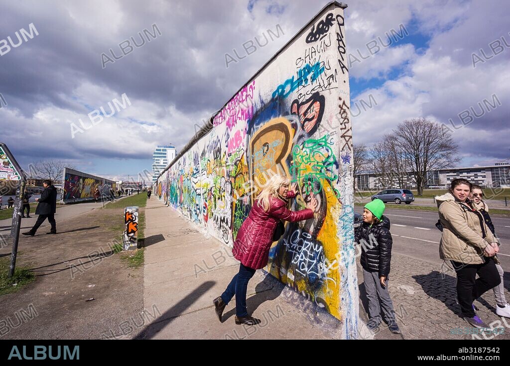 Muro de Berlín - Berliner Mauer-, Berlin, Alemania, Europe.