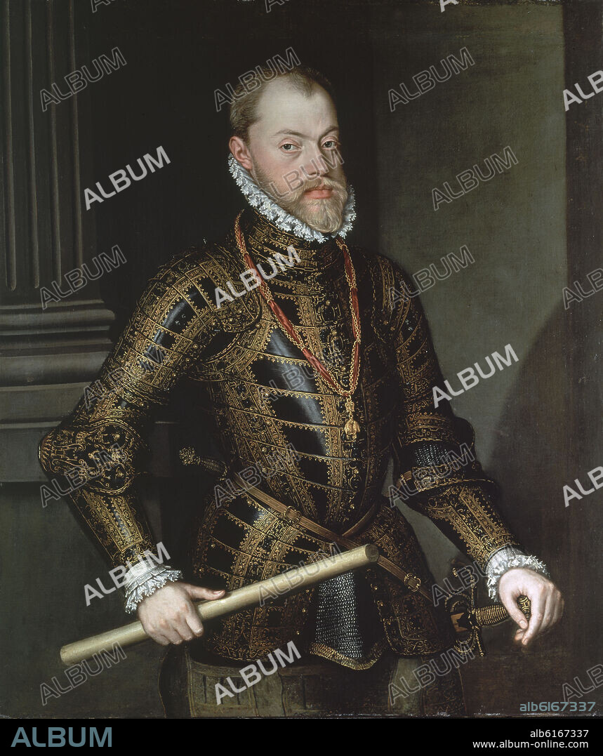 ALONSO SANCHEZ COELLO. FELIPE II-1570-71.