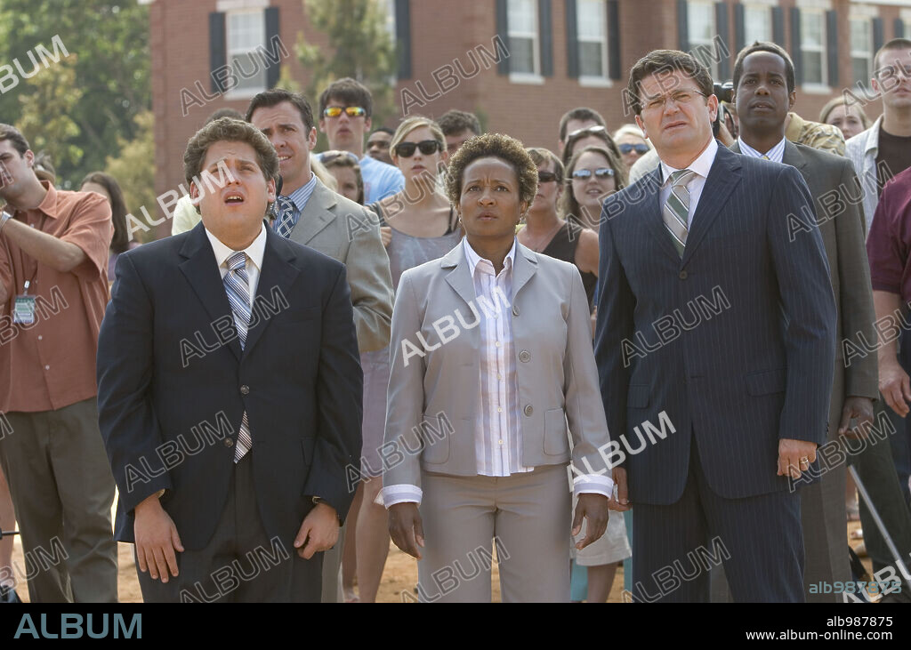 JOHN MICHAEL HIGGINS, JONAH HILL and WANDA SYKES in EVAN ALMIGHTY, 2007, directed by TOM SHADYAC. Copyright UNIVERSAL PICTURES / NELSON, RALPH.