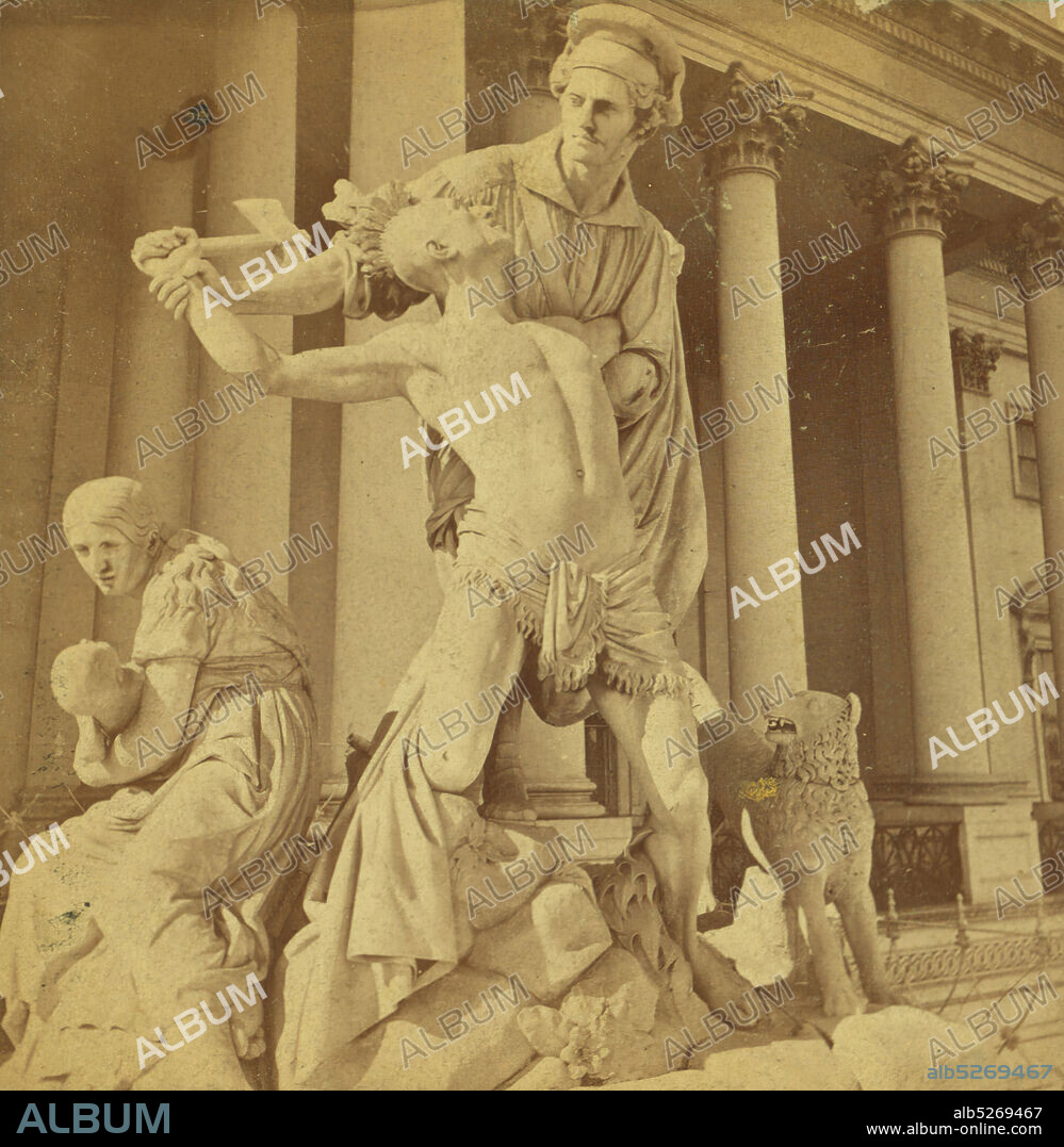 Statue of 'Civilization' in U.S. Capitol., Smillie, T. W. (Thomas William) (1843-1917), Washington (D.C.), United States.