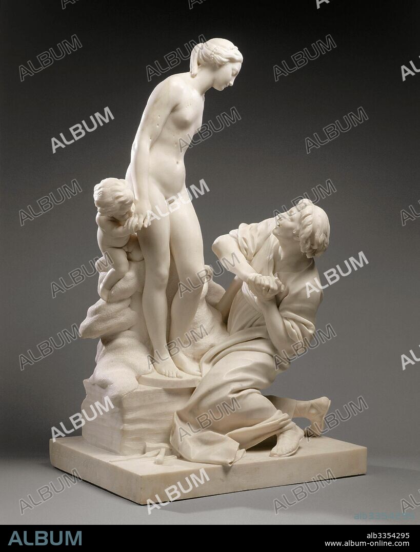 ÉTIENNE MAURICE FALCONET. Pygmalion and Galatea.