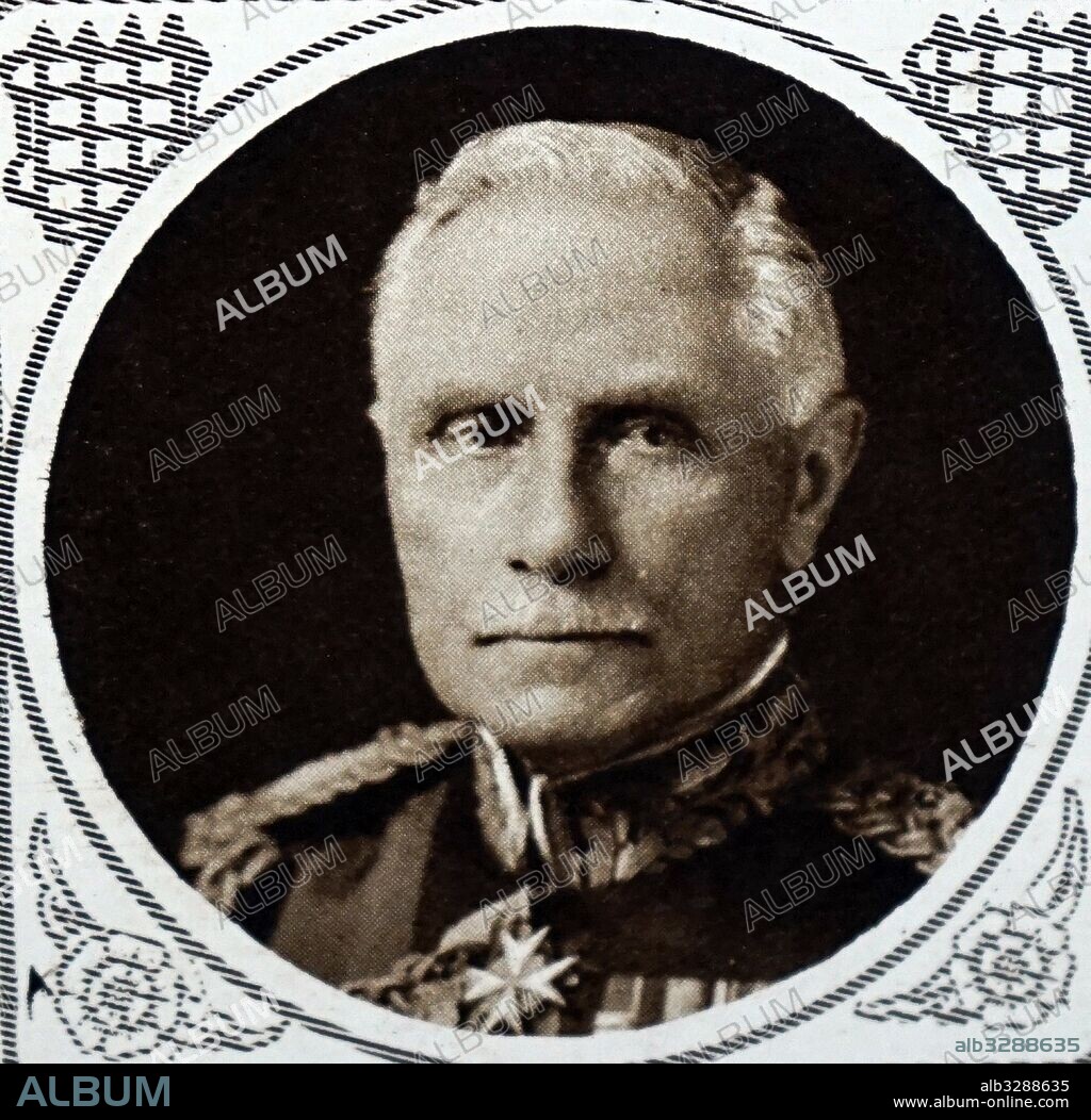 Photograph of George Milne, 1st Baron Milne (1866-1948) a senior British Army Officer and Chief of the Imperial General Staff. Dated 20th Century.