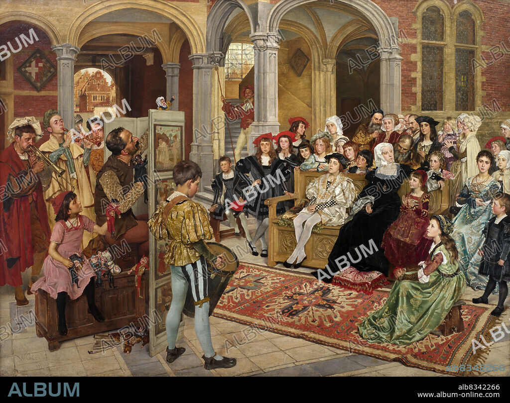 WILLEM GEETS. Puppetry at the Court of Margaret of Austria (Mechelen 1515).