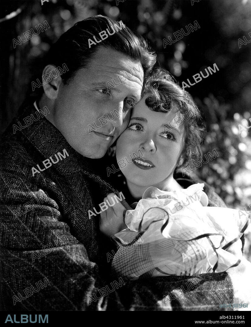 COLLEEN MOORE y SPENCER TRACY en PODER Y GLORIA, 1933 (THE POWER AND THE GLORY). Copyright FOX FILMS.
