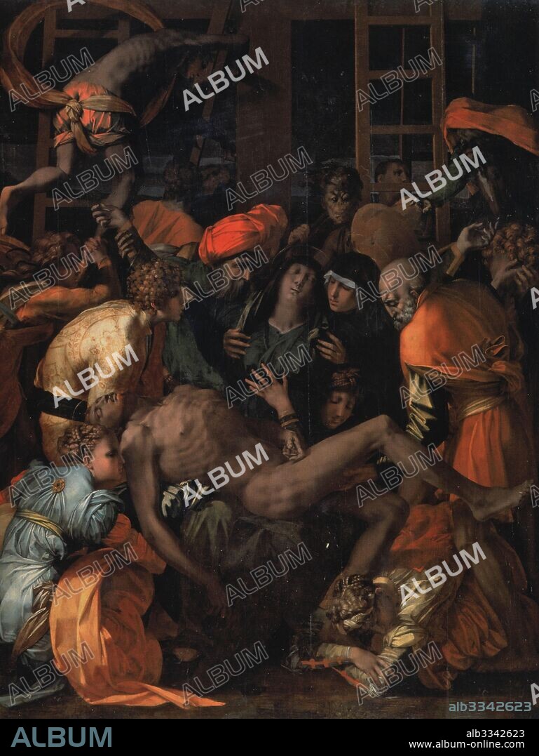 ROSSO FIORENTINO. The Descent from the Cross.