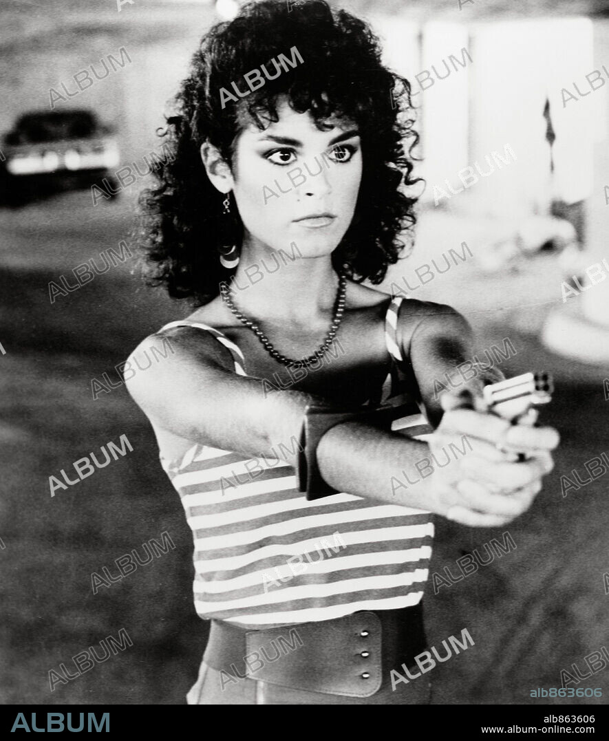 BETSY RUSSELL in AVENGING ANGEL, 1985, directed by ROBERT VINCENT O'NEILL. Copyright NEW WORLD PICTURES.
