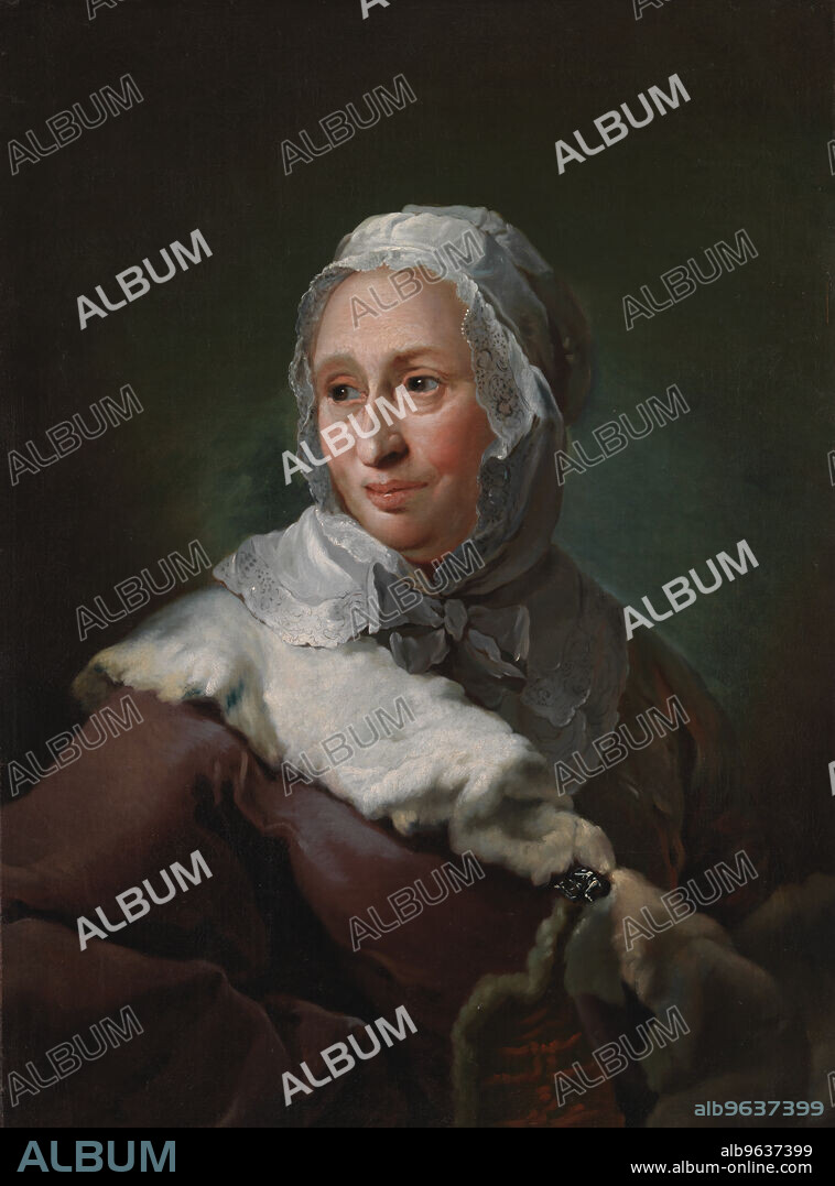 CARL GUSTAF PILO. Portrait of Elisabeth Marie Fabritius, née d'Abbestée, 1752.