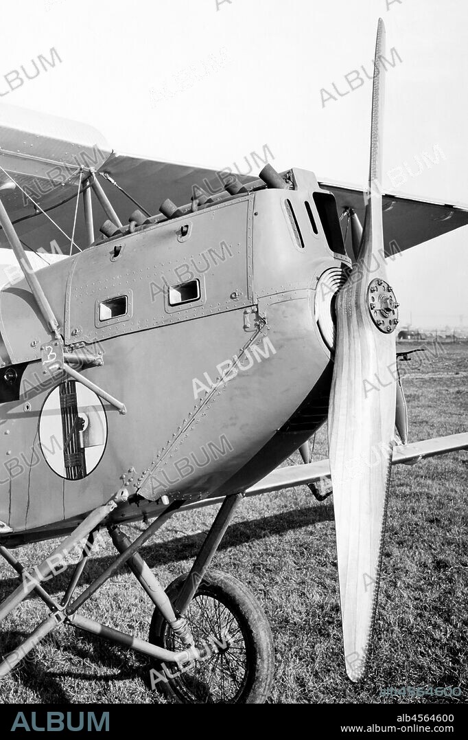 Biplane caproni Ca 100. 1920-30.