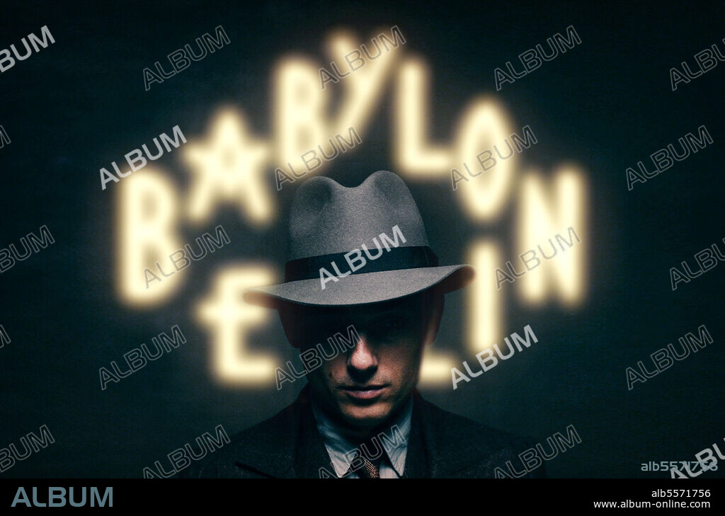 Volker Bruch in BABYLON BERLIN, 2017, directed by ACHIM VON BORRIES, HENK HANDLOEGTEN and TOM TYKWER. Copyright X Filme Creative Pool, ARD degeto, Beta Film GmbH, Sky Cinema. Season 1 promo shot.