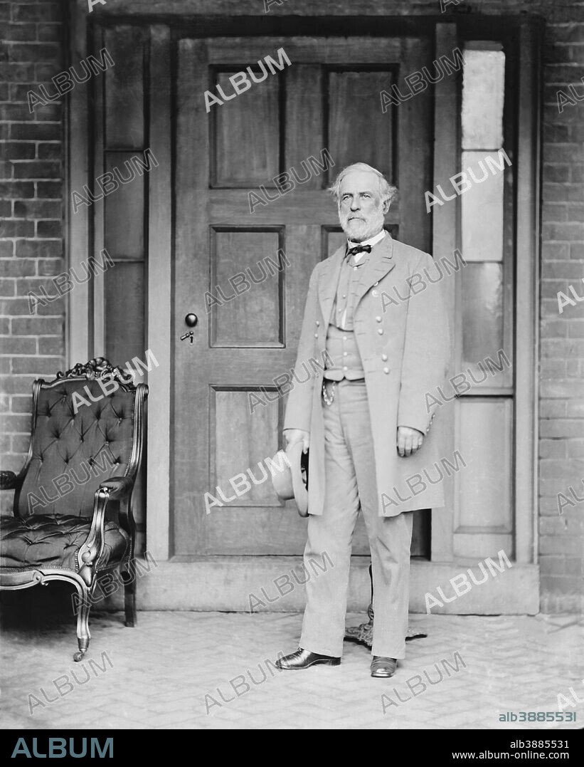 Confederate Army General Robert E. Lee, 1860-1865.