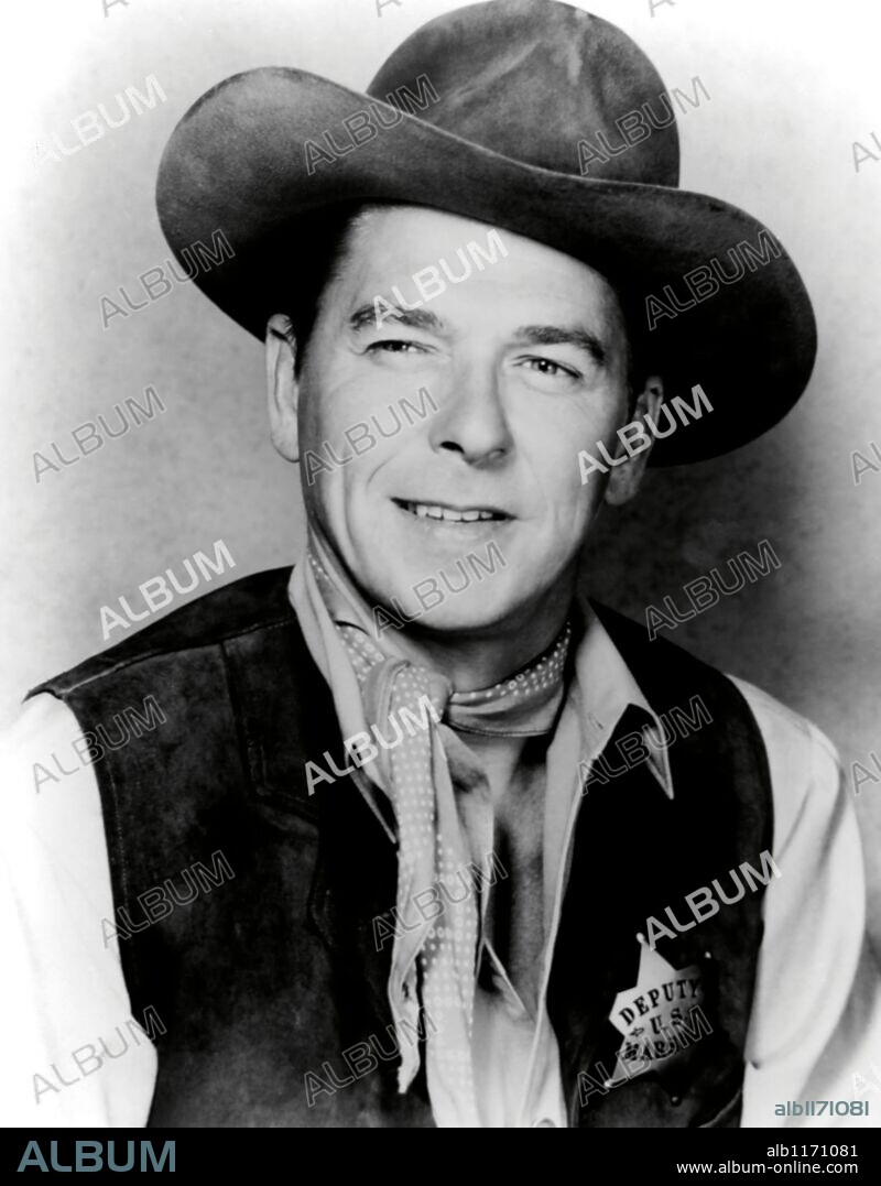 RONALD REAGAN in LAW AND ORDER, 1953. Copyright UNIVERSAL PICTURES.