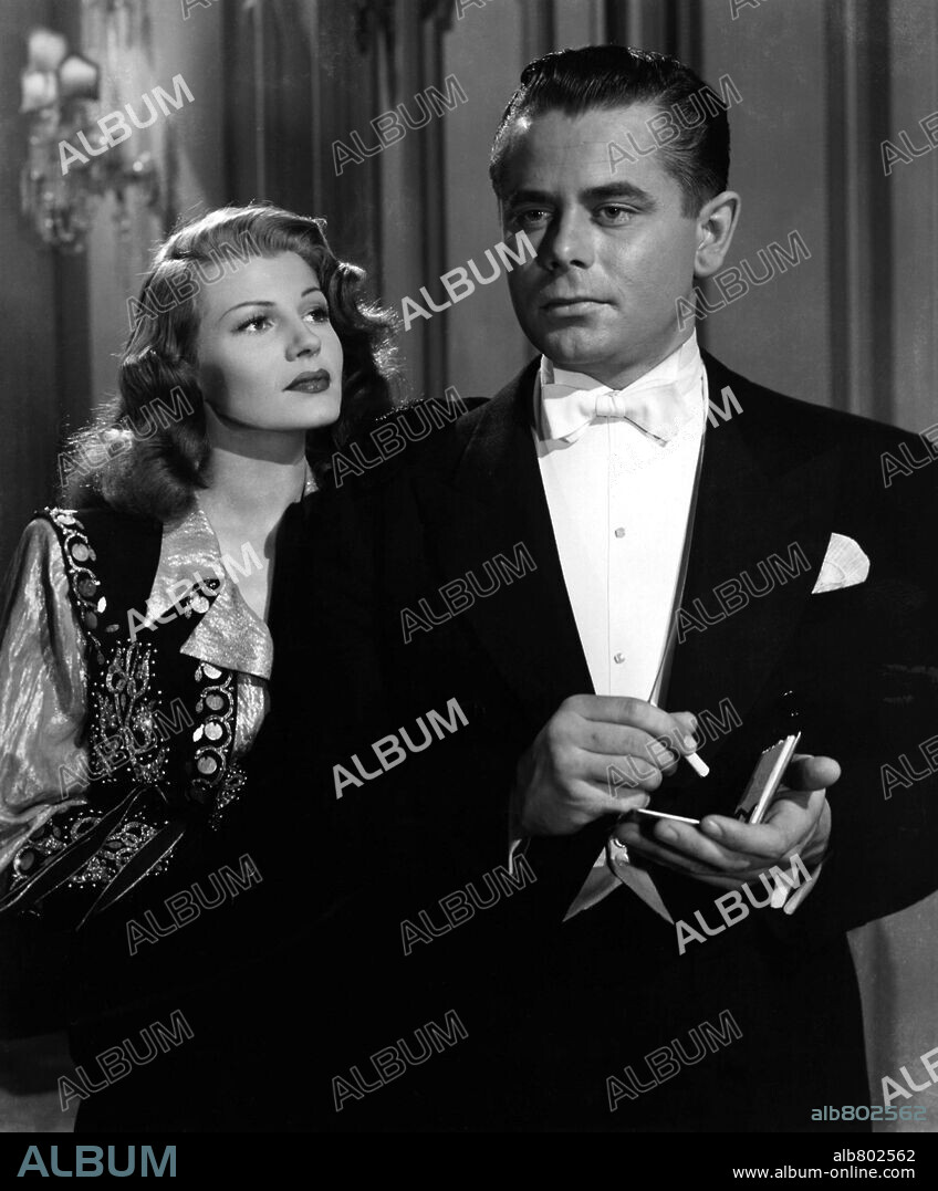 GLENN FORD et RITA HAYWORTH dans GILDA, 1946, réalisé par CHARLES VIDOR. Copyright COLUMBIA PICTURES.