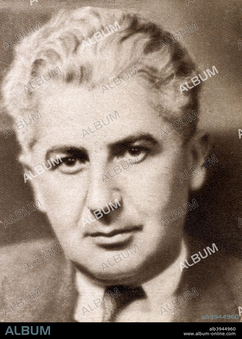 John Malcolm Stahl, American film director and producer, 1933. Stahl (1886-1950) was one of the founding members of the Academy of Motion Picture Arts and Sciences established in 1927.