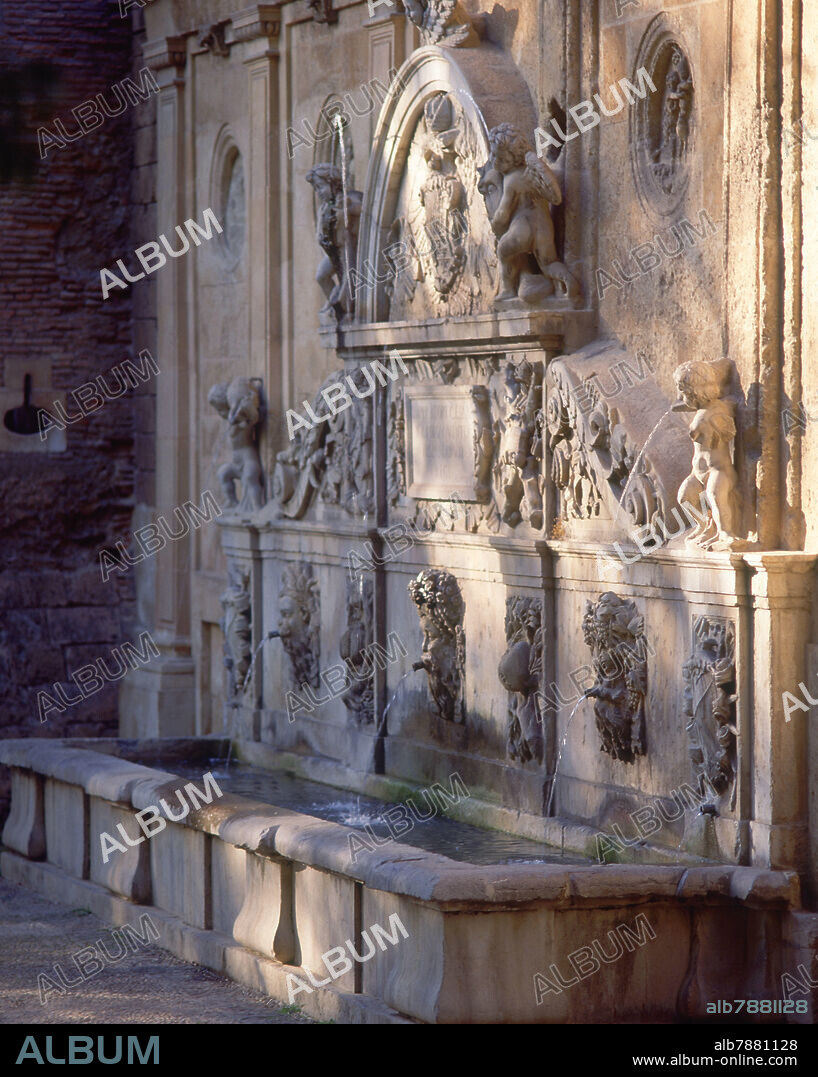 NICCOLO DA CORTE (S. XVI). PROGRAMA ICONOGRAFICO RENACENTISTA ITALIANIZANTE-HERALDICA CONDE DE TENDILLA-TRES RIOS DE GRANADA.