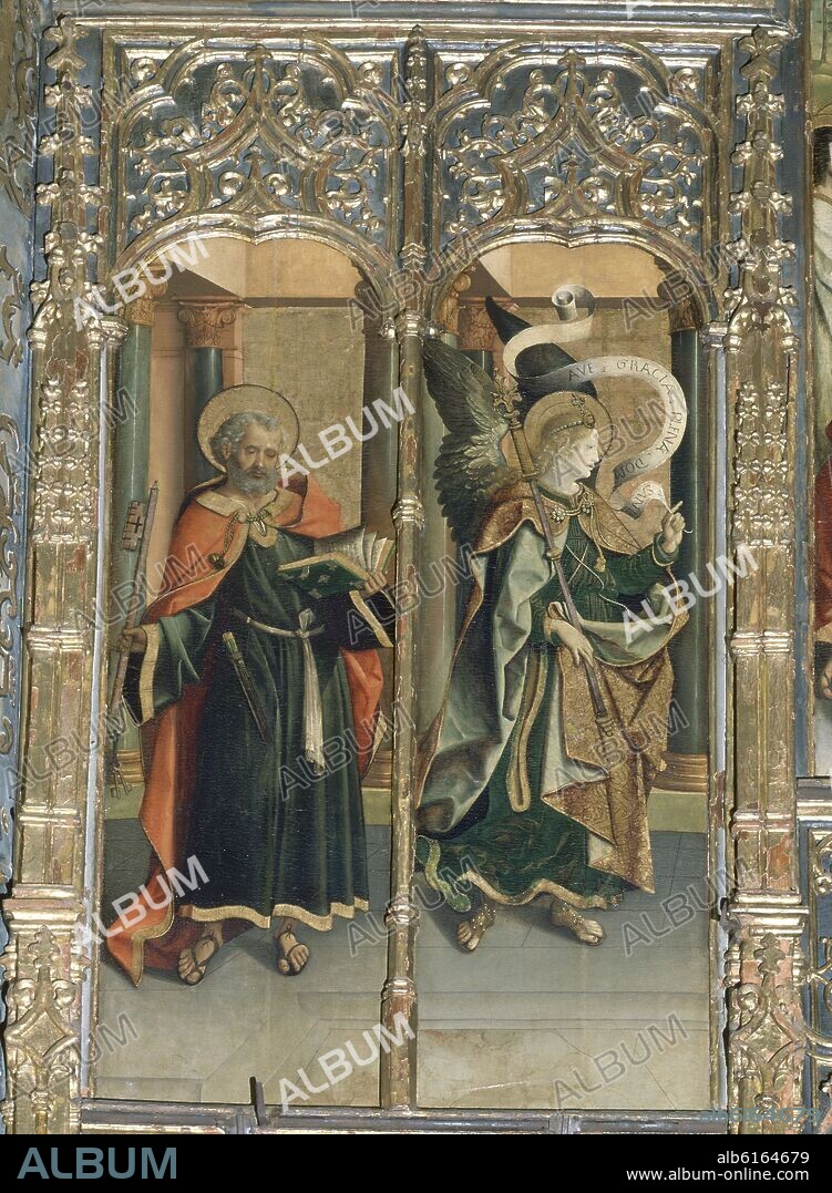 ALEJO FERNANDEZ ALEMAN (1475-1545). CAPILLA DE SANTA MARIA DE JESUS - RETABLO DE MAESE RODRIGO - SIGLO XVI.