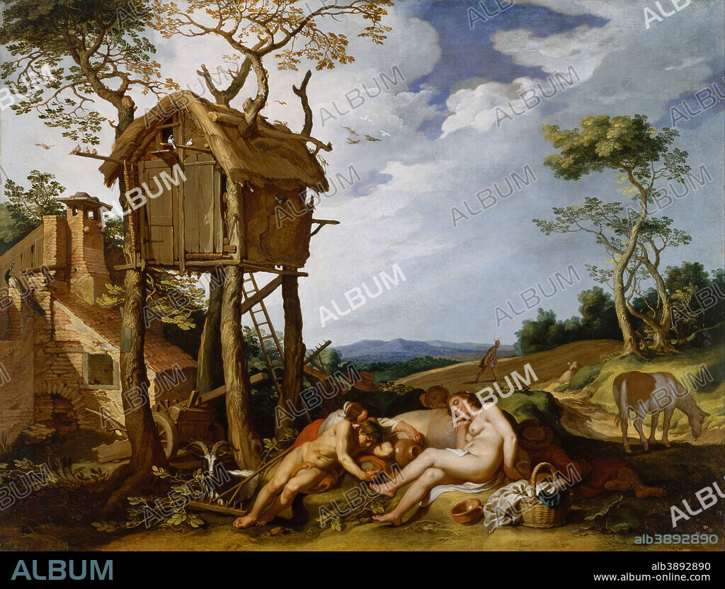 ABRAHAM BLOEMAERT. Parable of the Wheat and the Tares. Date/Period: 1624 (Baroque). Painting. Oil on canvas Oil on canvas. Height: 100.40 mm (3.95 in); Width: 132.50 mm (5.21 in).