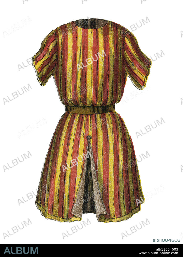 Historia. Siglo XIII. Sobrevesta, túnica sin mangas colocada sobre la cota de malla que cubría al caballero medieval.