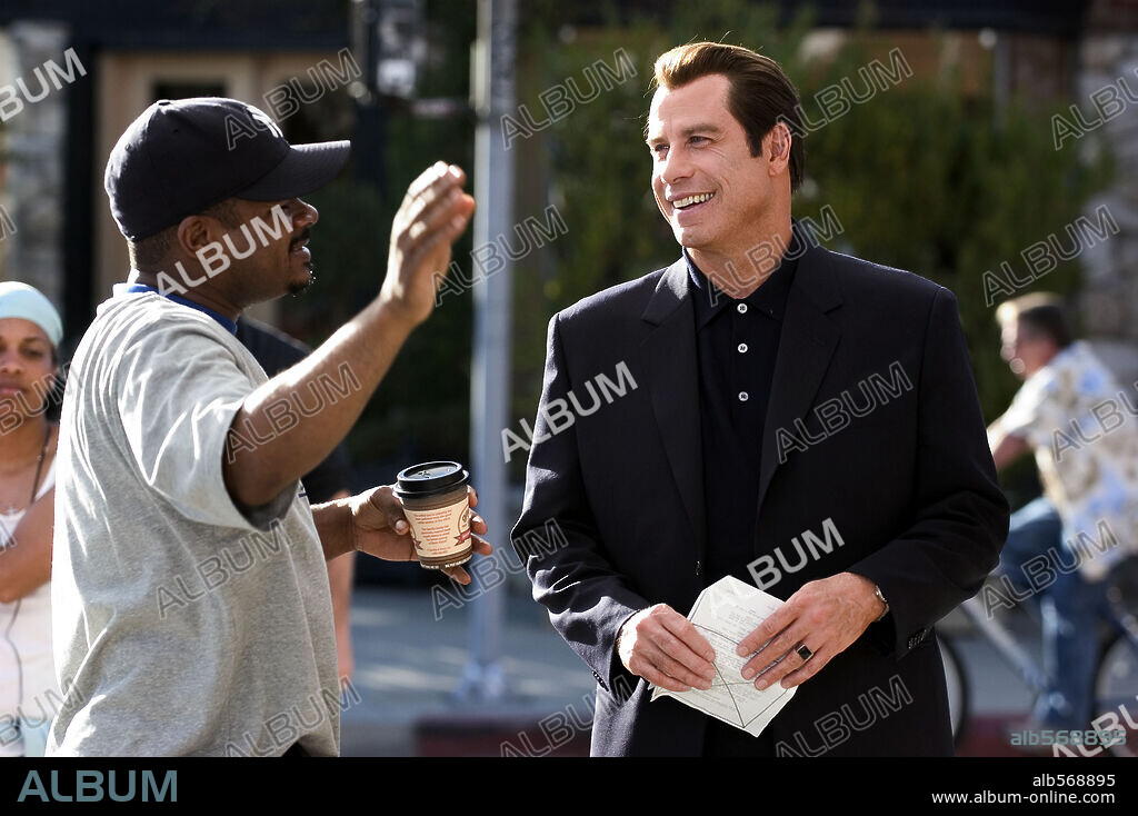 F. GARY GRAY y JOHN TRAVOLTA en BE COOL, 2005, dirigida por F. GARY GRAY. Copyright METRO GOLDWYN MAYER / PHILLIPS, RON.