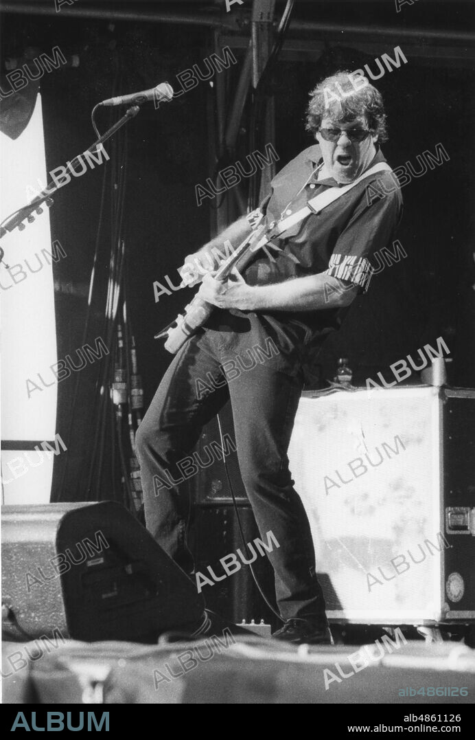 BRIAN FOSKETT. Gary Moore, Bishopstock Festival, Devon,  2001.
