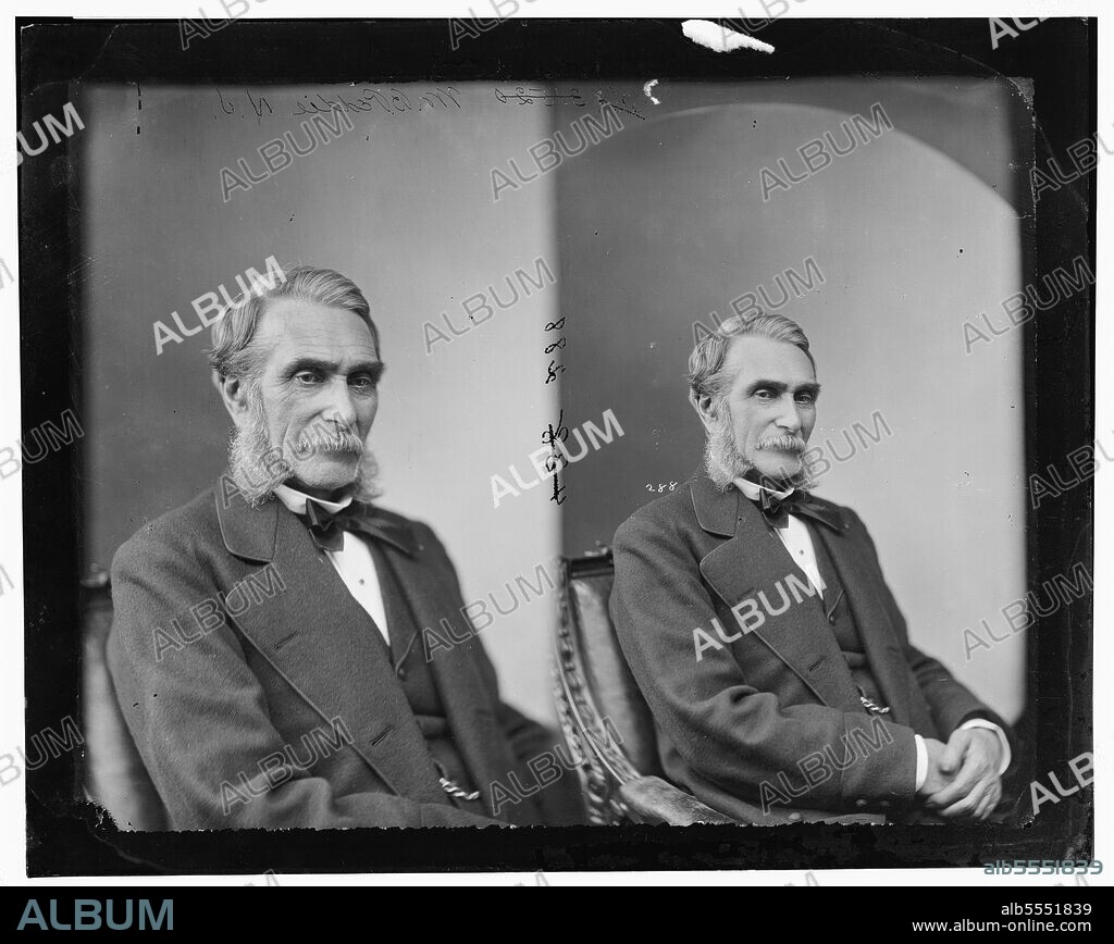 UNKNOWN. Thomas Baldwin Peddie of New Jersey, 1865-1880. Thos. Baldwin Peddie, M. of C. [Member of Congress?] of N.J (b. Edinburgh, Scotland 1808; d. Newark 1889), between 1865 and 1880. Emigrated to America in 1833; located in N.J., served 2 terms in state legislature; twice elected Mayor of Newark; M.C. 1877-1879. [Politician, businessman, self-made man: helped found the Essex National Bank and the Security Savings Bank; president of the Board of Trade].