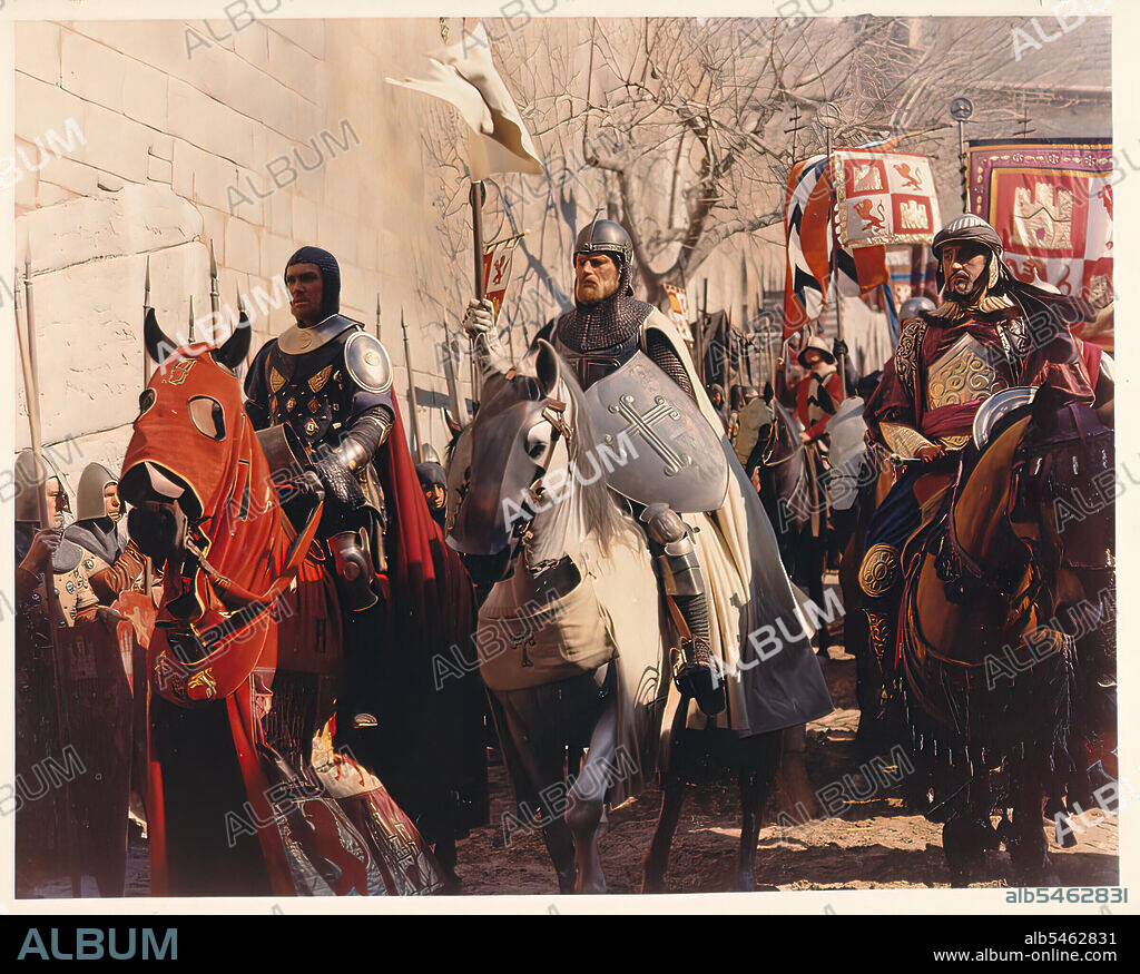 LE CID, 1961 (EL CID), réalisé par ANTHONY MANN. Copyright ALLIED ARTISTS.