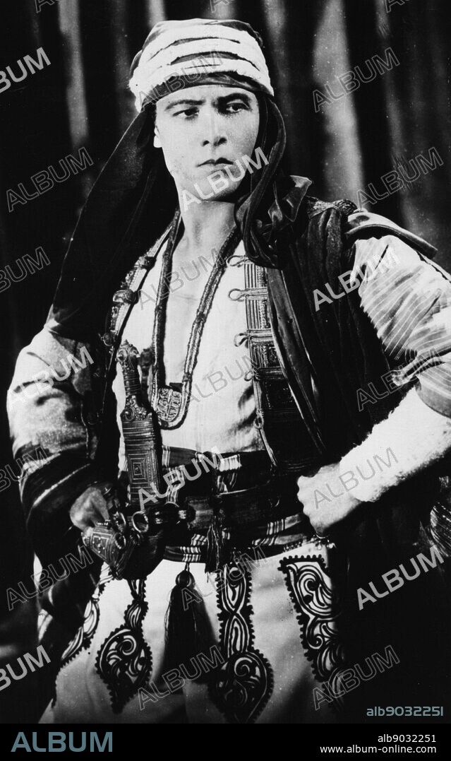 Rudolph Valentino was an Italian actor who starred in several well-known silent films including The Four Horsemen of the Apocalypse and The Sheik. An early pop icon and a sex symbol of the 1920s, he was known as the 'Latin Lover'. He died at 31 which caused mass hysteria among his female fans.