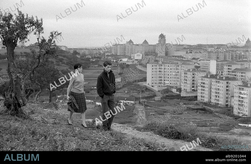 ISABEL RUTH and RUI GOMES in THE GREEN YEARS, 1963 (VERDES ANOS, OS), directed by PAULO ROCHA. Copyright Produções Cunha Telles.
