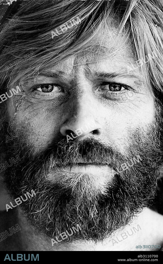 ROBERT REDFORD in JEREMIAH JOHNSON, 1972, unter der Regie von SYDNEY POLLACK. Copyright WARNER BROTHERS.