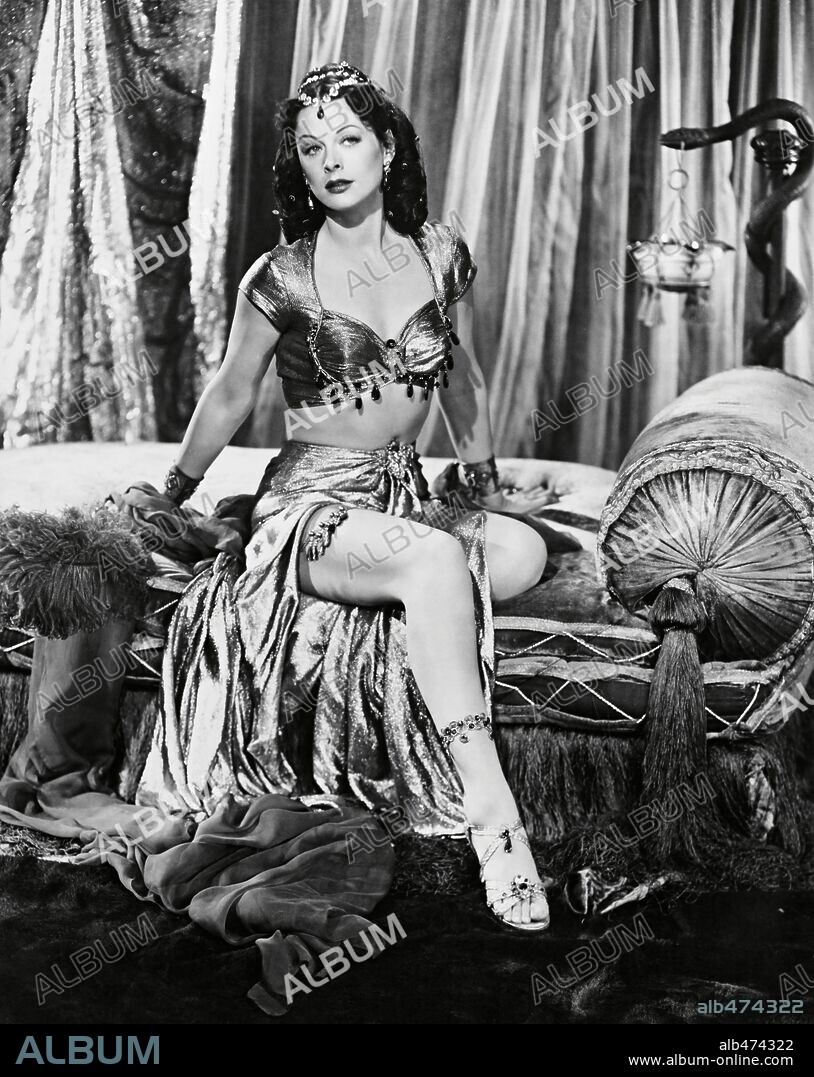 HEDY LAMARR dans SAMSON AND DELILAH, 1949, réalisé par CECIL B DEMILLE. Copyright PARAMOUNT PICTURES.