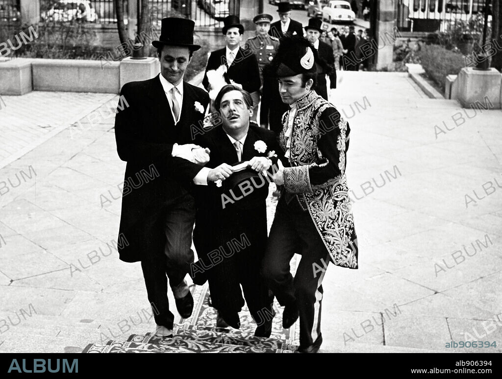ALFREDO LANDA en EL ARTE DE NO CASARSE, 1966, dirigida por JORGE FELIU. Copyright MUNDIAL FILMS.
