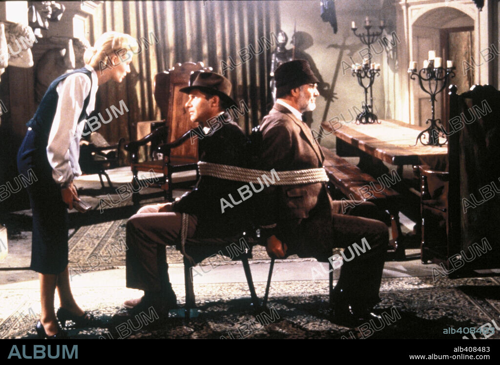ALISON DOODY, HARRISON FORD and SEAN CONNERY in INDIANA JONES AND THE LAST CRUSADE, 1989, directed by STEVEN SPIELBERG. Copyright LUCASFILM LTD/PARAMOUNT.