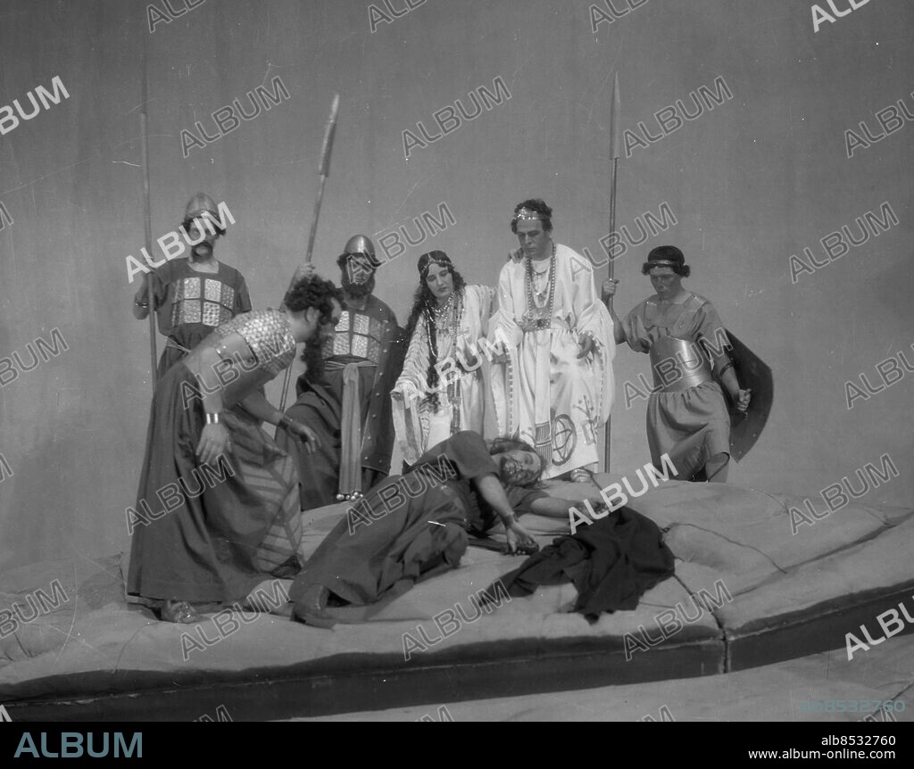 Göteborg 1928-11-27 - Saul och David på Stora Teatern *** Local Caption *** GT Låda Krep 2011-02. KAMERAREPORTAGE.