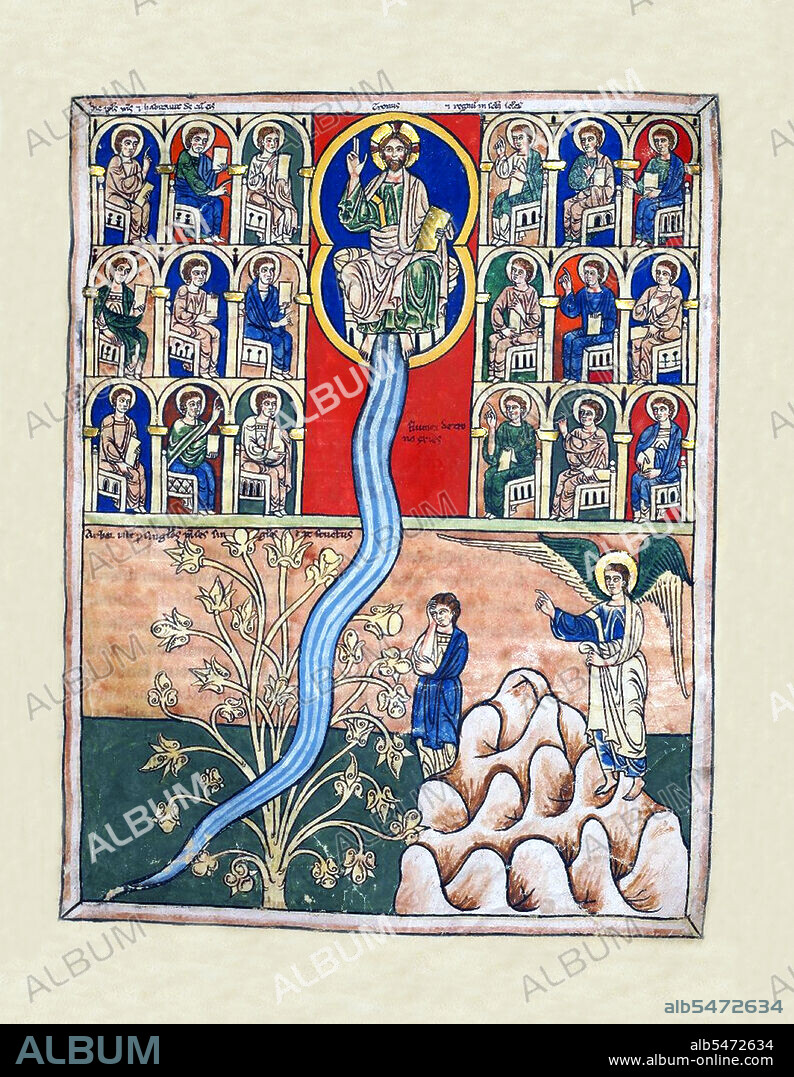 Commentary on the Apocalypse (Commentaria In Apocalypsin) was originally an eighth century work by the Spanish monk and theologian Beatus of Liebana. Today, it refers to any of the extant manuscript copies of this work, especially any of the 26 illuminated copies that have survived. It is often referred to simply as the Beatus. The historical significance of the Commentary is made even more pronounced since it included a world map, which offers a rare insight into the geographical understanding of the post-Roman world. Well-known copies include the Morgan, the Saint-Sever, the Gerona, the Osma and the Madrid (Vitr 14-1) Beatus codices. Considered together, the Beatus codices are among the most important Spanish medieval manuscripts and have been the subject of extensive scholarly and antiquarian enquiry.