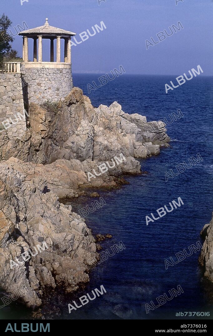 RAFAEL MASO (1880-1935). SENYA BLANCA - MIRADOR - CHALET DE JOSEP ENSEA I GUBERT - FOTO AÑOS 80.