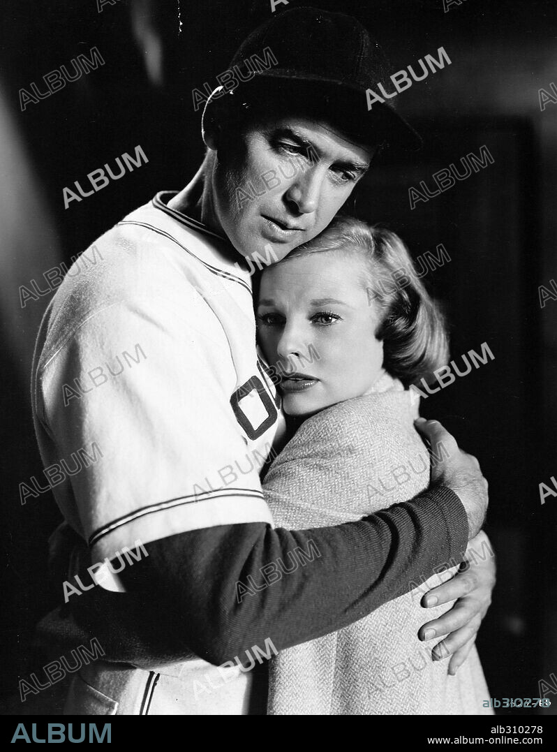 JAMES STEWART and JUNE ALLYSON in THE STRATTON STORY, 1949, directed by SAM WOOD. Copyright M.G.M.