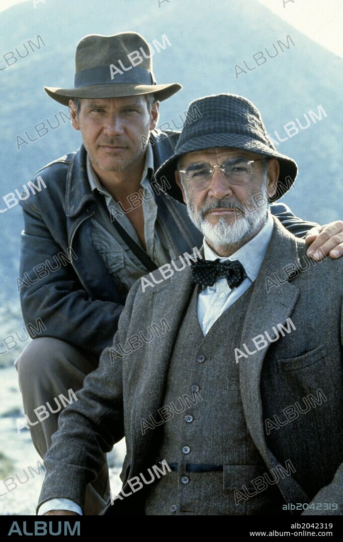 HARRISON FORD und SEAN CONNERY in INDIANA JONES AND THE LAST CRUSADE, 1989, unter der Regie von STEVEN SPIELBERG. Copyright LUCASFILM LTD/PARAMOUNT.