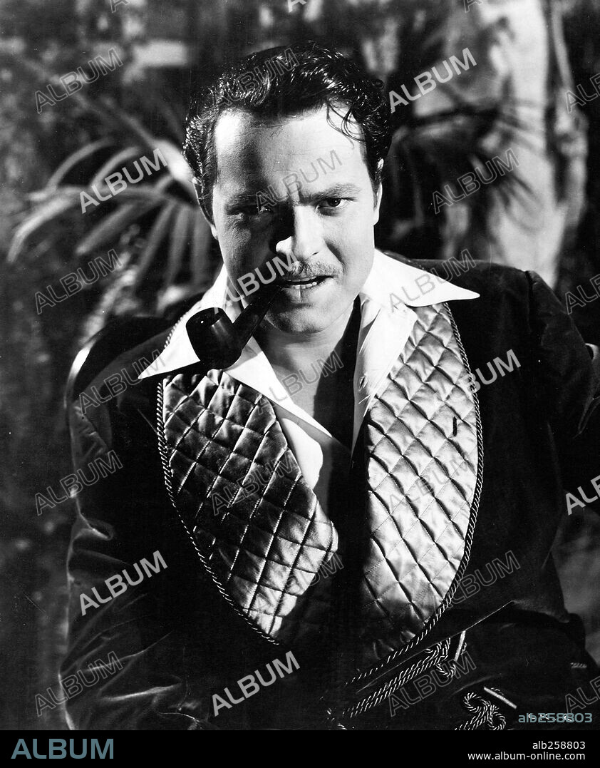 ORSON WELLES en CIUDADANO KANE, 1941 (CITIZEN KANE), dirigida por ORSON WELLES. Copyright RKO.