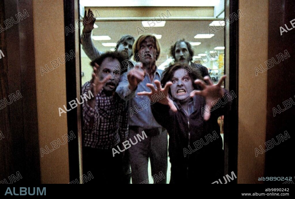 ZOMBIE - LE CRÉPUSCULE DES MORTS-VIVANTS, 1978 (DAWN OF THE DEAD), réalisé par GEORGE A. ROMERO. Copyright UNITED FILM.