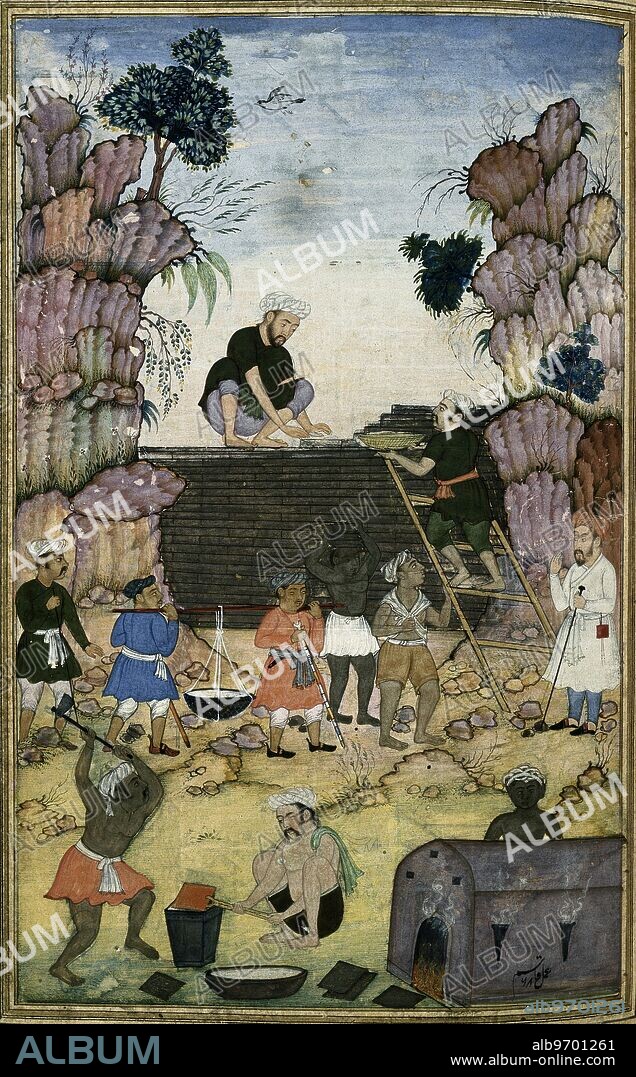 The wall built against Juj and Majuj (Gog and Magog).
