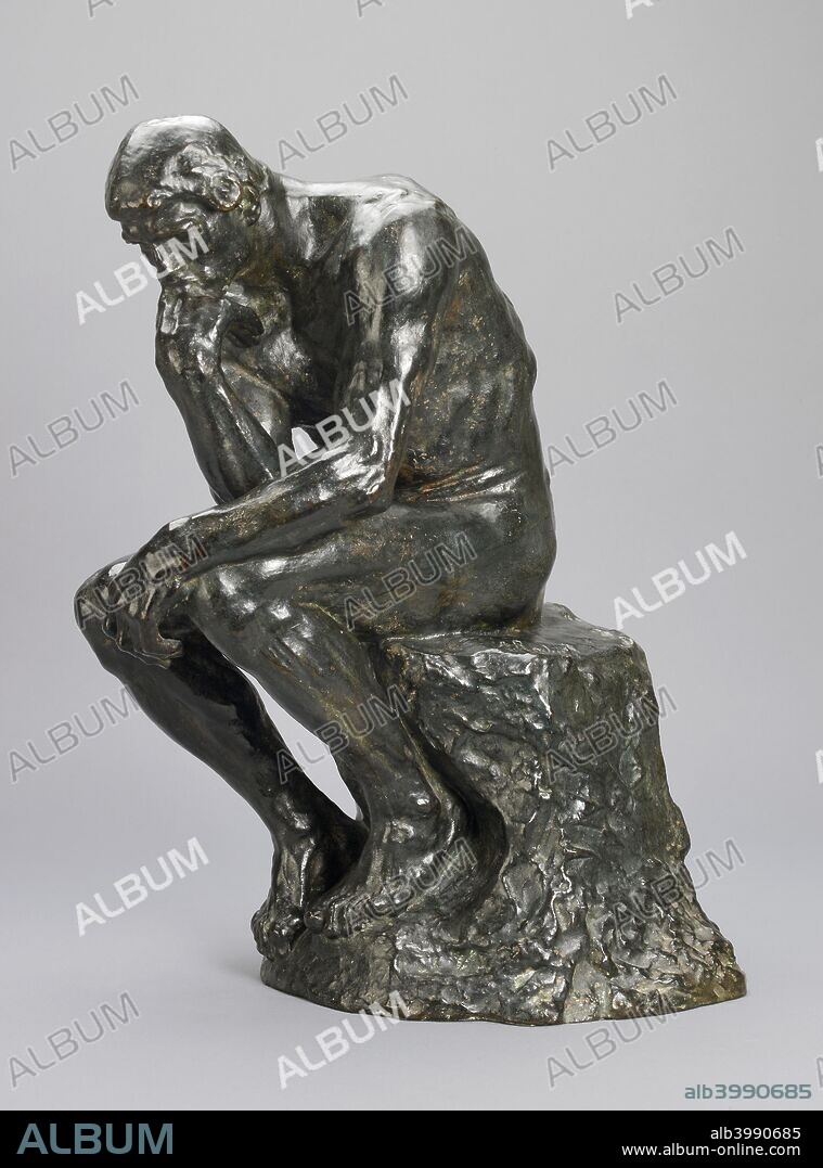The Thinker, 1904. Le Penseur. Dimensions: height: 38.3 cm.