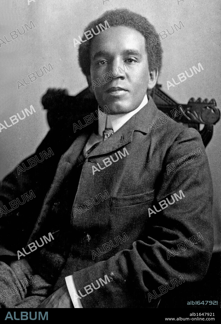 Samuel Coleridge-Taylor (1875 - 1912) English composer who achieved such success that he was once called the "African Mahler".