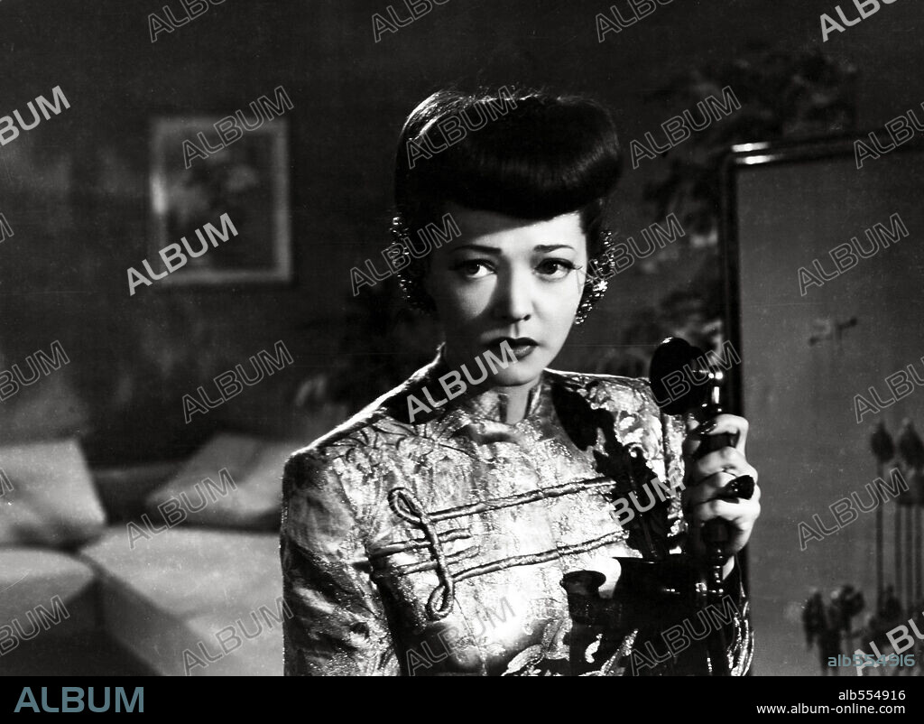 SYLVIA SIDNEY in BLOOD ON THE SUN, 1945, directed by FRANK LLOYD. Copyright UNITED ARTISTS.