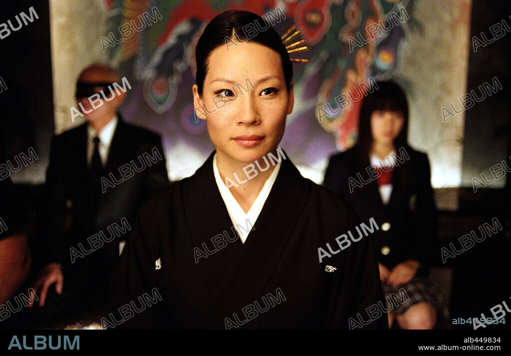 LUCY LIU en KILL BILL: VOLUMEN 1, 2003 (KILL BILL: VOL. 1), dirigida por QUENTIN TARANTINO. Copyright MIRAMAX.