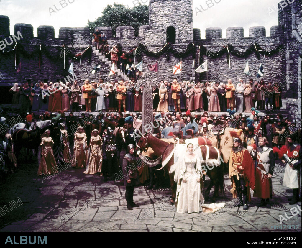 KNIGHTS OF THE ROUND TABLE, 1953, directed by RICHARD THORPE. Copyright M.G.M.
