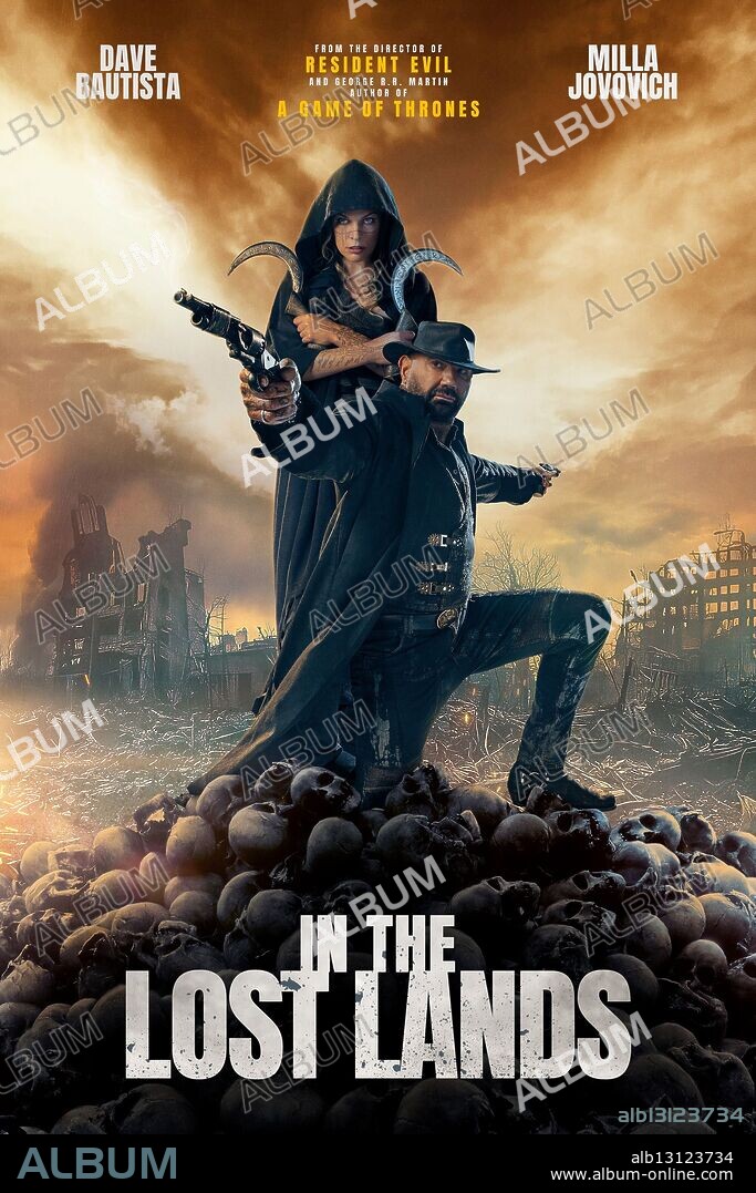 Poster of IN THE LOST LANDS, 2025, directed by PAUL W. S. ANDERSON. Copyright Constantin Film / Dream Bros. Entertainment.