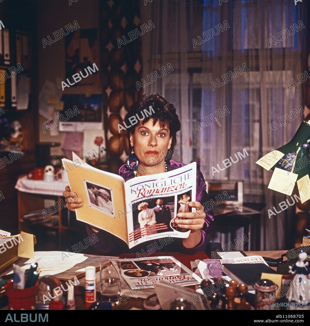 Kanal fatal, comedy show, Germany from 1986, Contributors: Gabi Lodermaier.