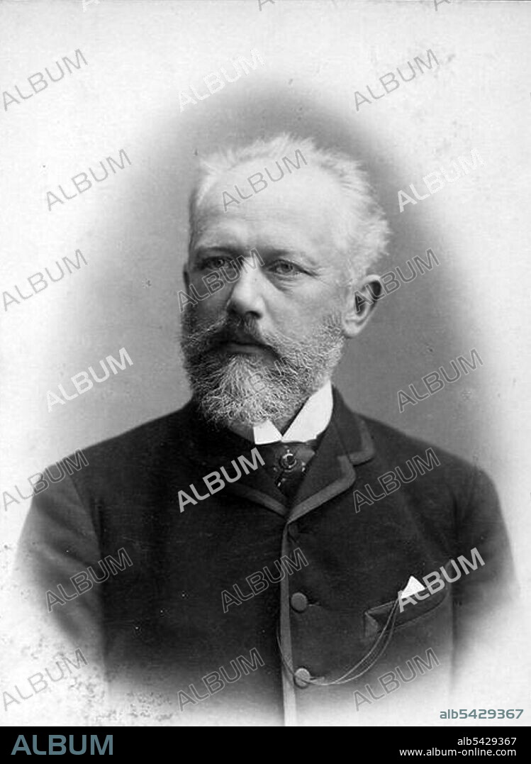 Pyotr Ilyich Tchaikovsky (1840 - 1893) a Russian composer of the Romantic period.