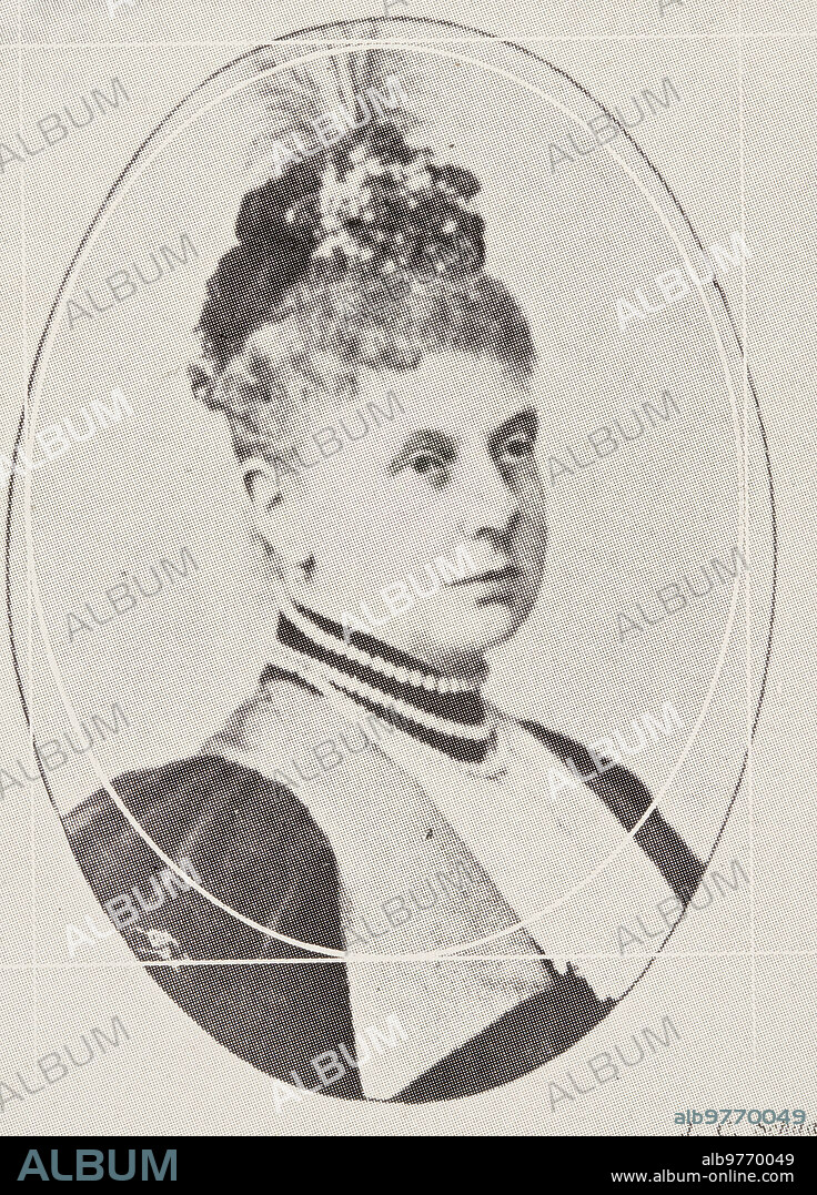 Princesa María  Luisa Alejandrina de Prusia, duquesa viuda de Mecklenburgo  Shwerin, que Acaba de Fallecer. Nació en Berlín, el 1 de febrero de 184?, y se Casó el 9 de diciembre de 1865 con Federico Guillermo, duque de Mecklenburgo Shwerin -fecha Aproximada.