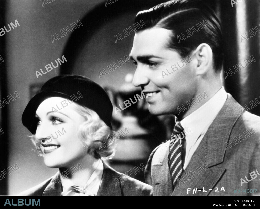 CAROLE LOMBARD and CLARK GABLE in NO MAN OF HER OWN, 1932, directed by WESLEY RUGGLES. Copyright PARAMOUNT PICTURES.