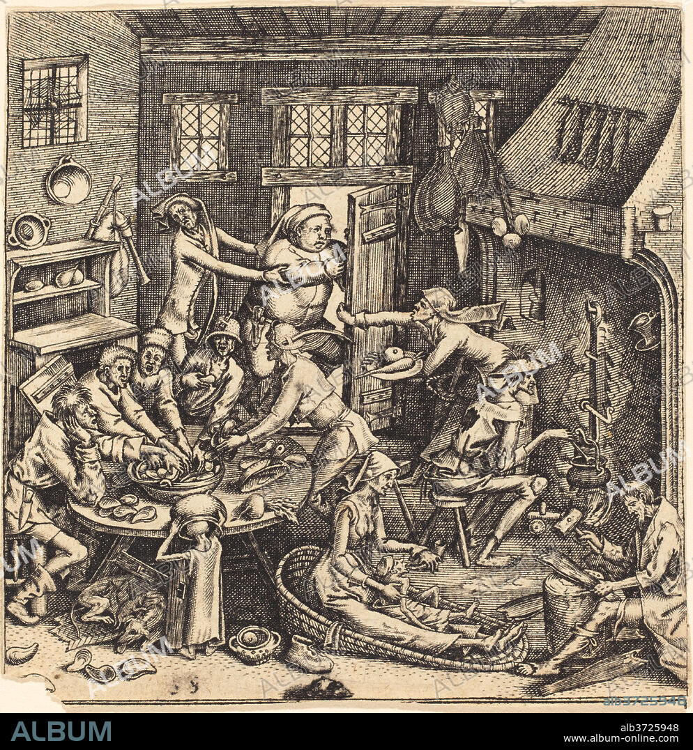 ANDREAS BRETSCHNEIDER III. Exempel und Lehr Jetziger Welt Lauf. Dated: published 1622. Medium: etching.